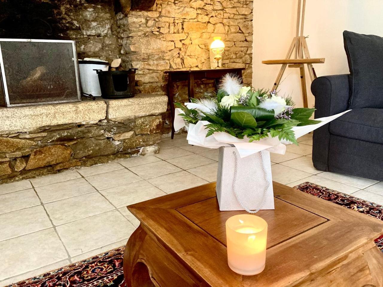 La Maison Bleue,Authenticite, Nature, Simplicite, 2-5 Personnes, Moelan Sur Mer Luaran gambar
