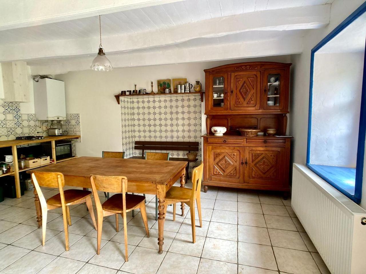 La Maison Bleue,Authenticite, Nature, Simplicite, 2-5 Personnes, Moelan Sur Mer Luaran gambar